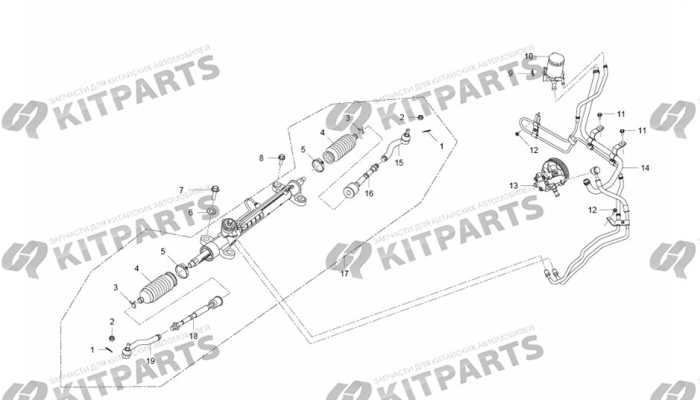 Рейка рулевая и ГУР Lifan