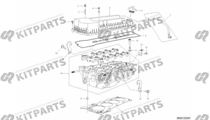 Головка блока цилиндров Lifan