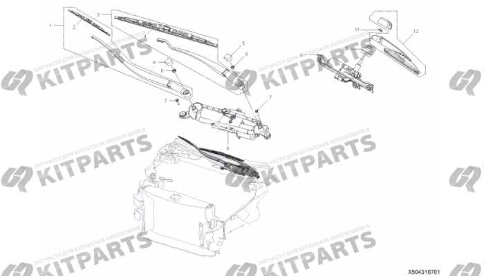 Мотор стеклоочистителя Lifan