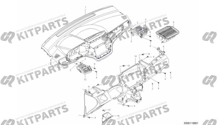 Панель приборов Lifan