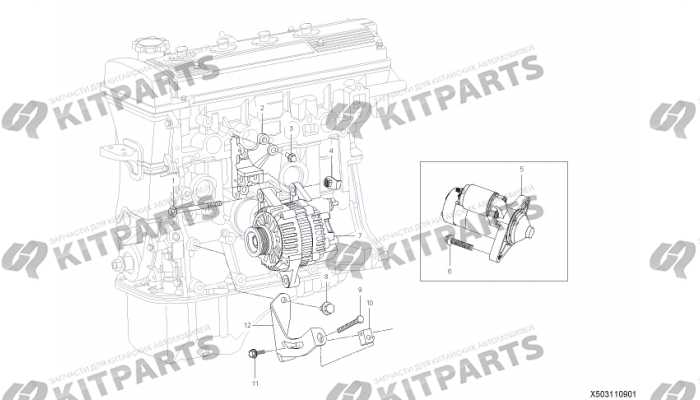 Стартер, генератор. Lifan