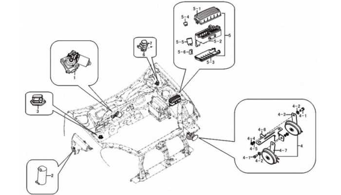 Электрооборудование моторного отсека Lifan