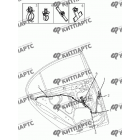 Жгут проводов задней двери