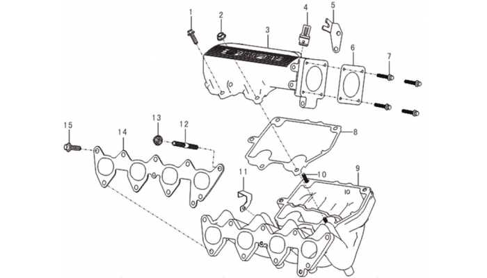 Впускной коллектор Lifan